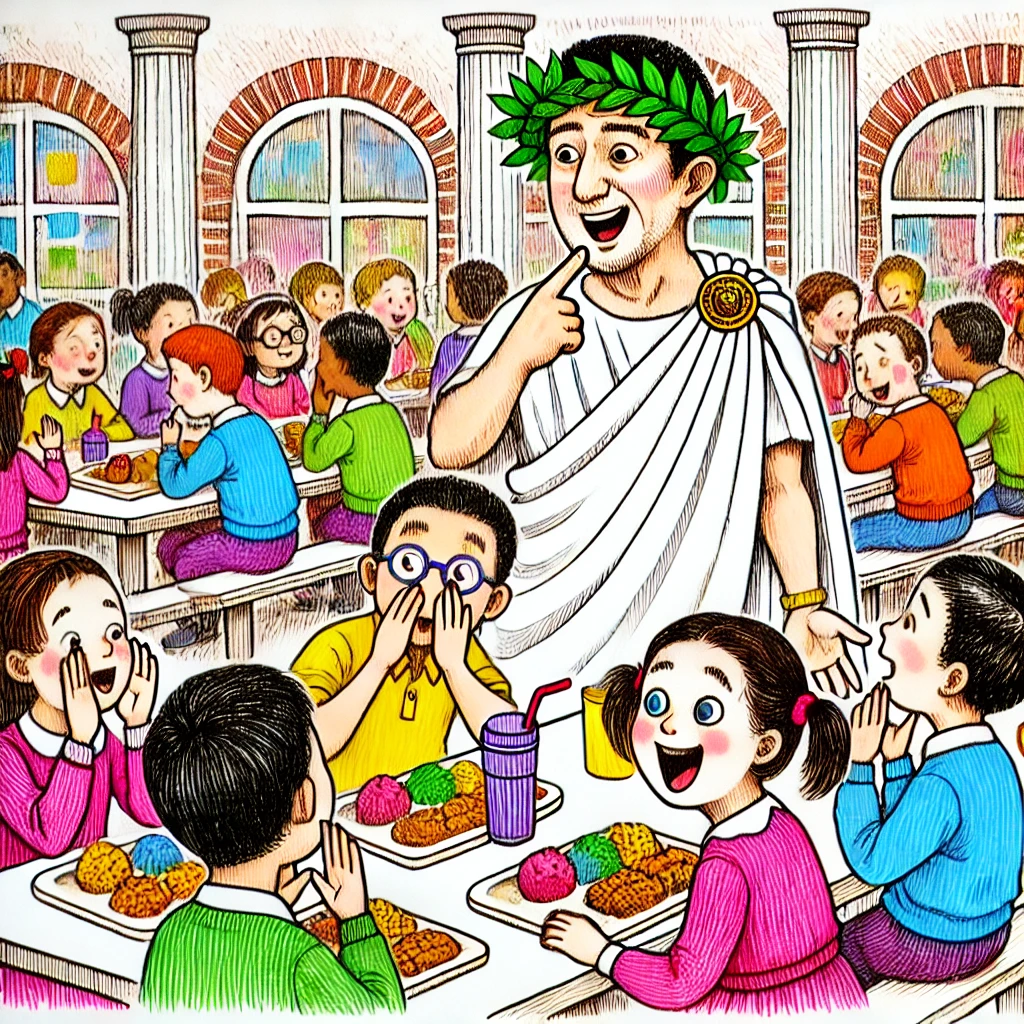 Když se v jídelně objeví Caesar